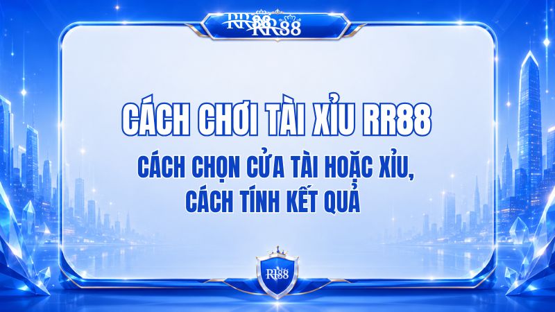 Cách Chơi Tài Xỉu RR88 Cho Người Mới